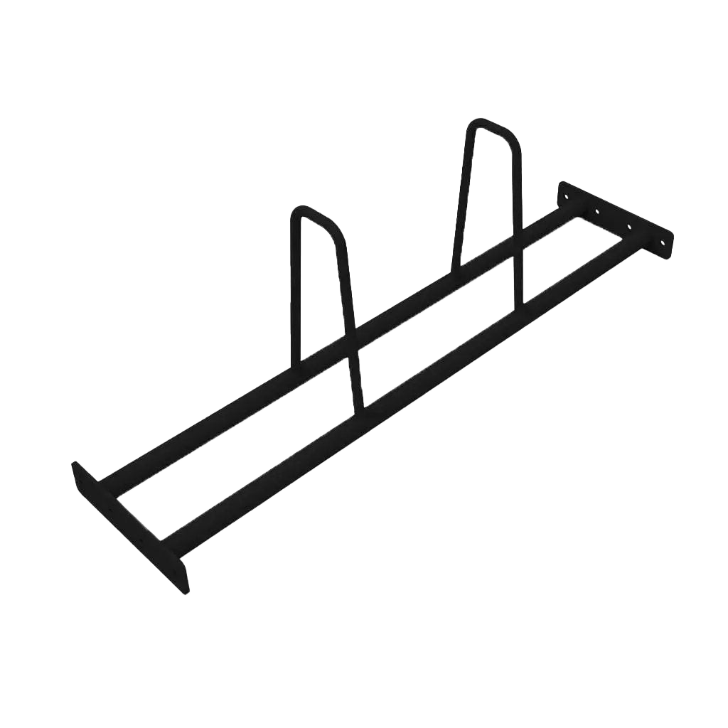 Squat Stand Bumper Plate Storage Attachment - BLK BOX