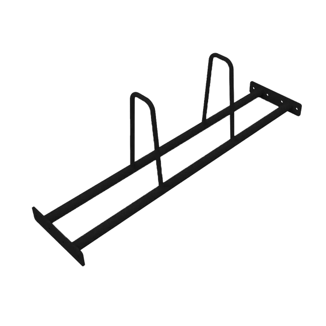 Squat Stand Bumper Plate Storage Attachment - BLK BOX