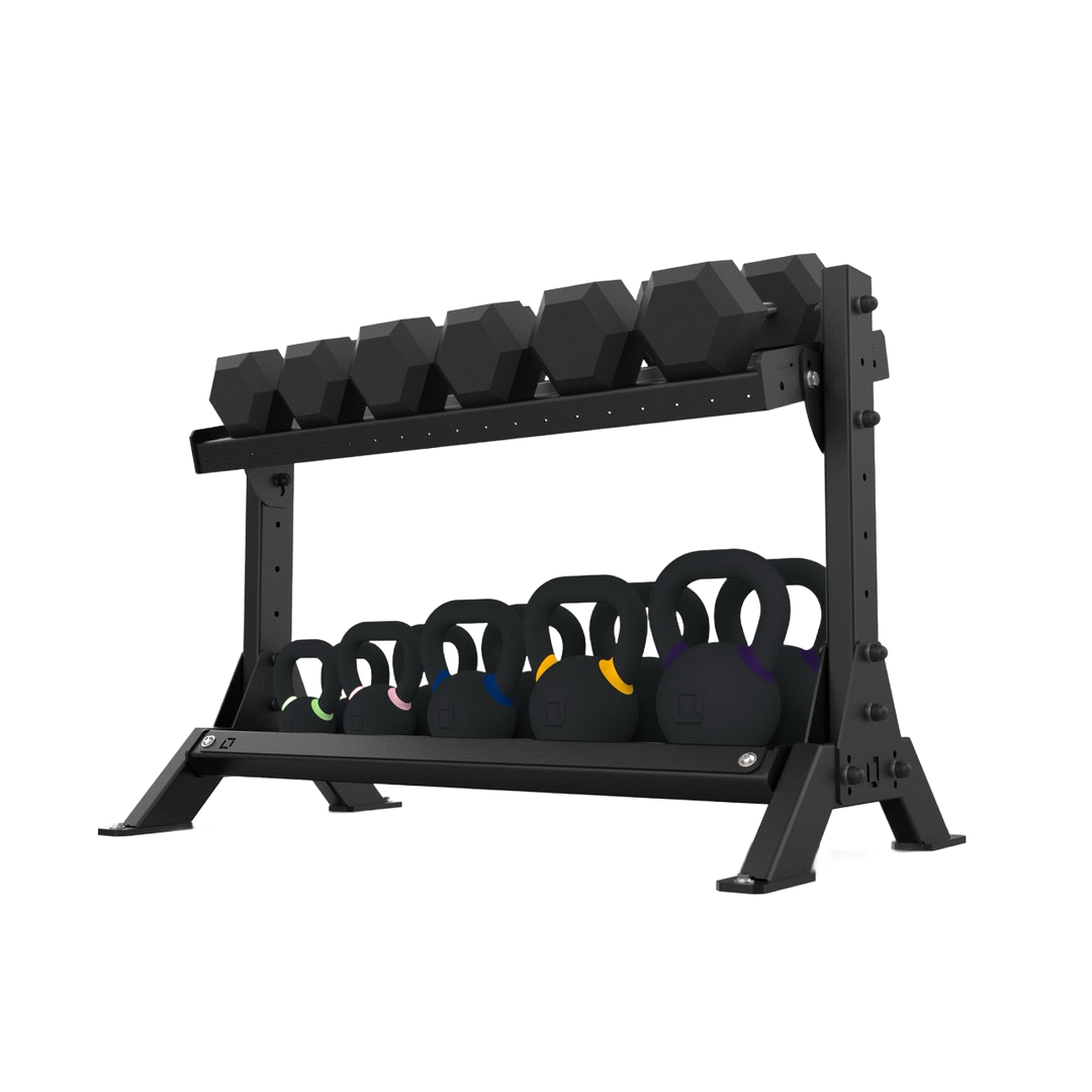 2 Tier Basecamp Storage System - 1.2m - BLK BOX