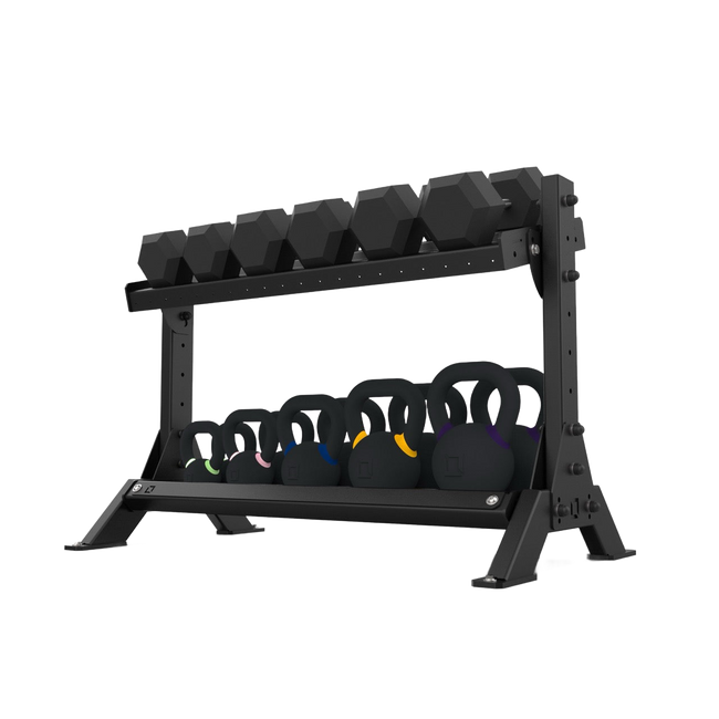 2 Tier Basecamp Storage System - 1.2m - BLK BOX