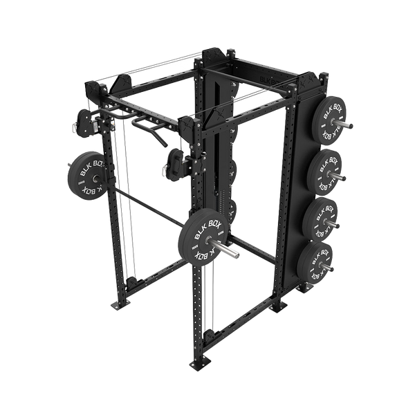 1 Series Full Rack with Cable Column - BLK BOX