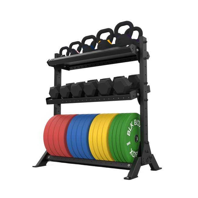 3 Tier Basecamp Storage System - 1.2m - BLK BOX