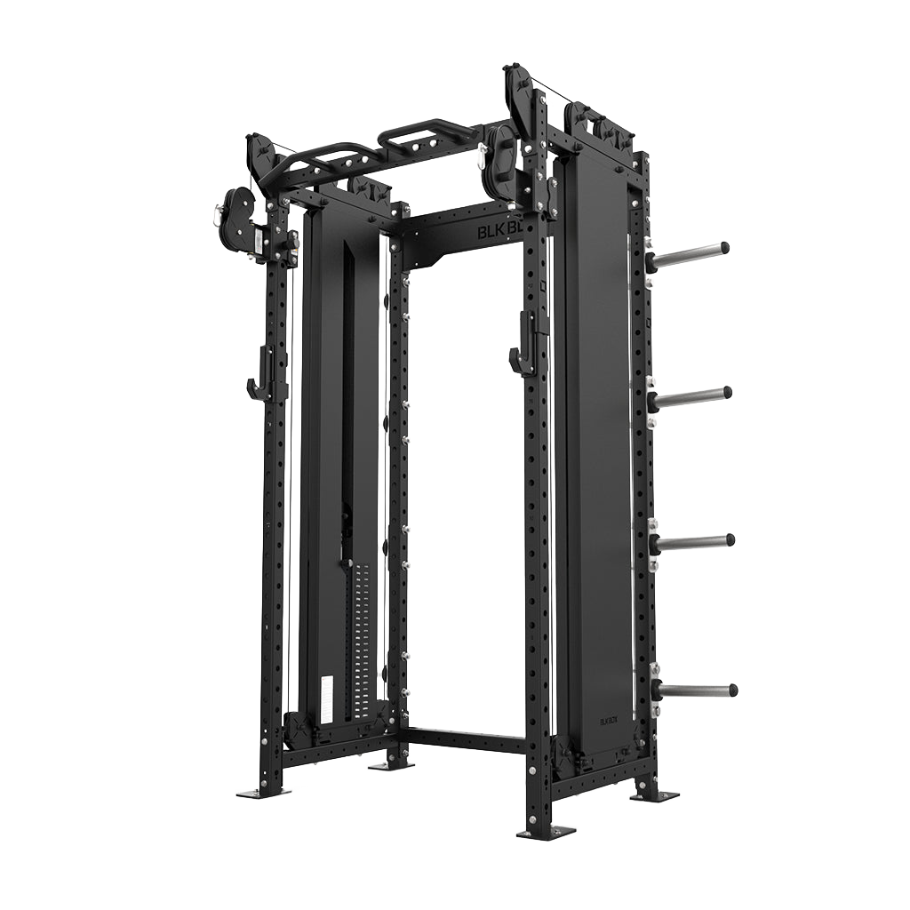 1 Series Compact Rack with Cable Columns - BLK BOX