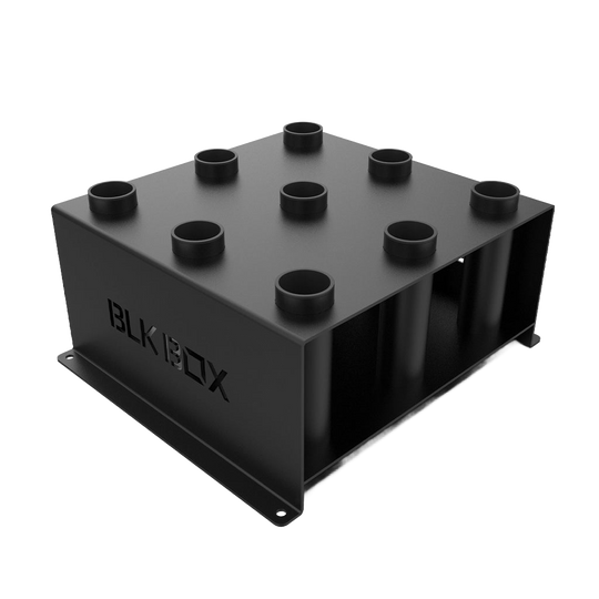 Floor Mounted 9 Bar Holder - BLK BOX