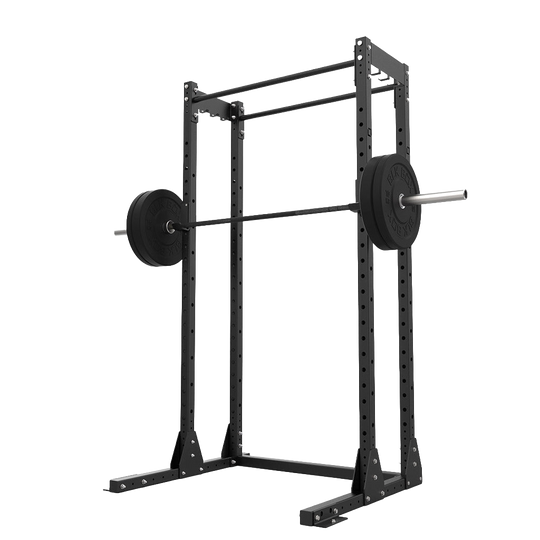 1 Series Free Standing Half Rack - BLK BOX