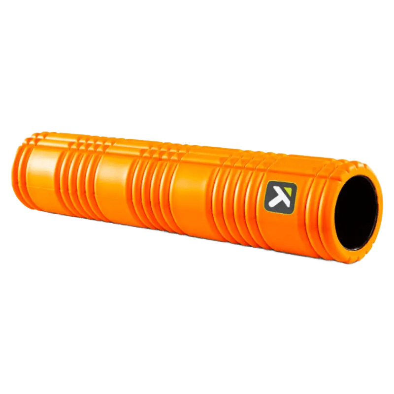 The GRID 2.0 Trigger Point Foam Roller (Orange) - BLK BOX