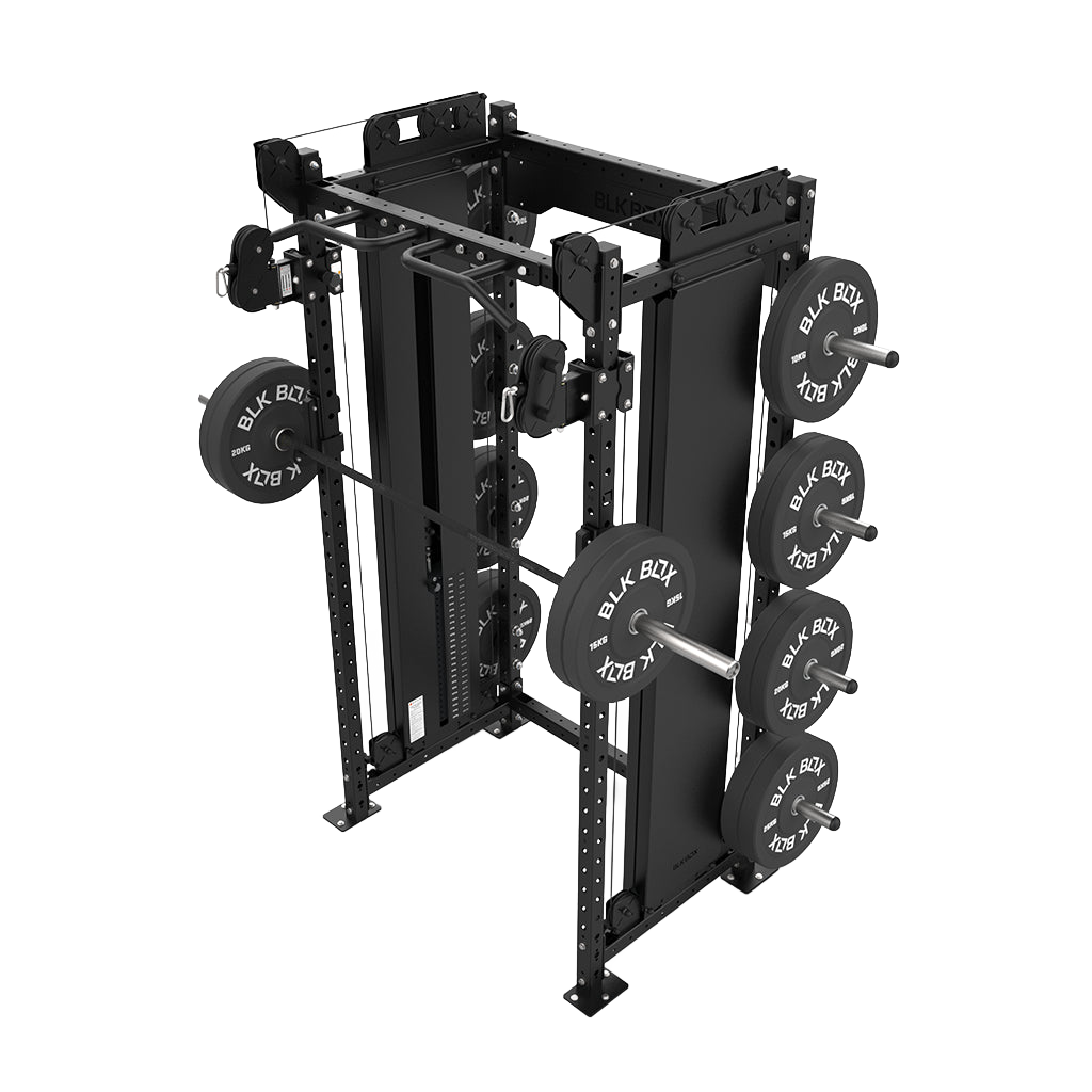 1 Series Compact Rack with Cable Columns - BLK BOX