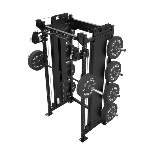 1 Series Compact Rack with Cable Columns - BLK BOX