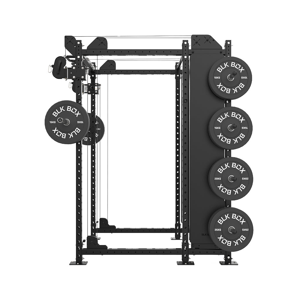 1 Series Full Rack with Cable Column - BLK BOX