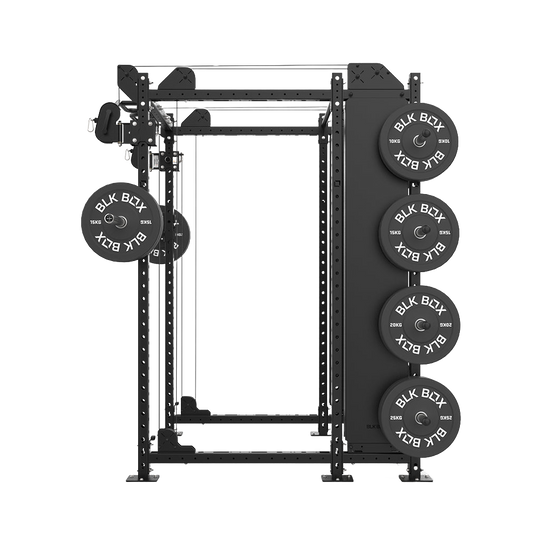 1 Series Full Rack with Cable Column - BLK BOX