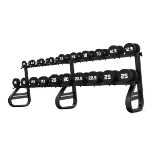 BLK BOX 10 Pair 2 Tier Dumbbell Rack