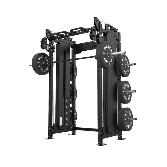 1 Series Compact Rack with Cable Columns - BLK BOX