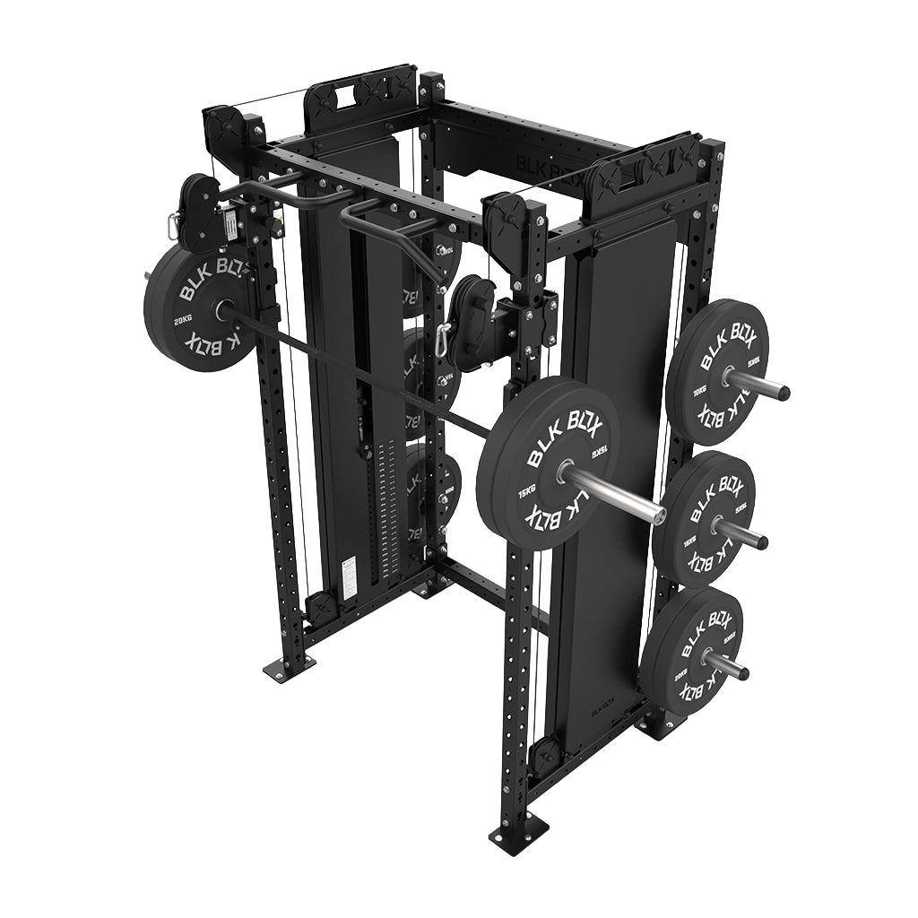 1 Series Compact Rack with Cable Columns - BLK BOX