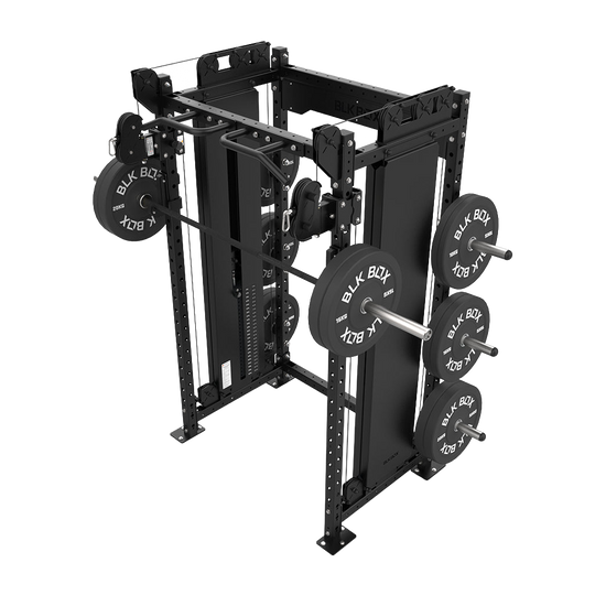 1 Series Compact Rack with Cable Columns - BLK BOX