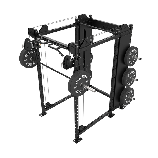 1 Series Full Rack with Cable Column - BLK BOX