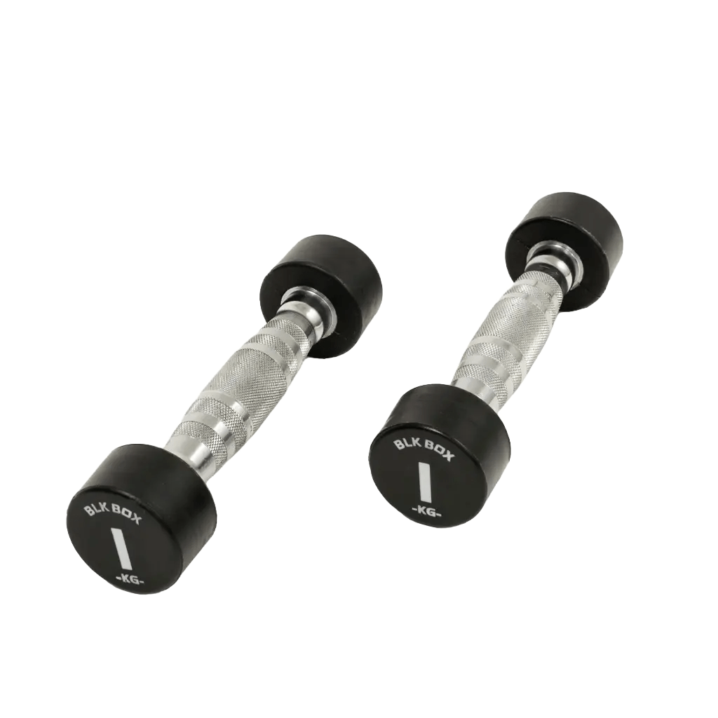 Premium Micro Urethane Dumbbell Set 1 - 10kg - BLK BOX