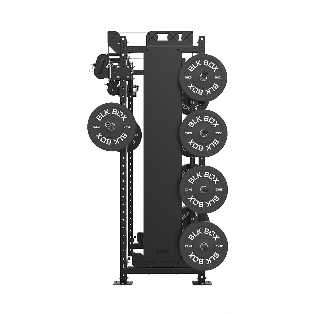 1 Series Compact Rack with Cable Columns - BLK BOX