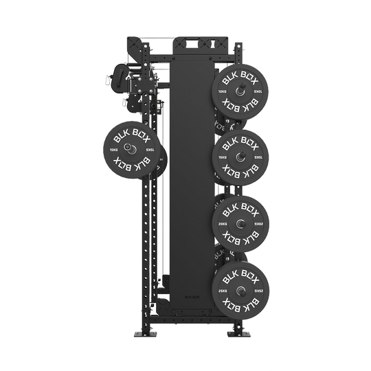 1 Series Compact Rack with Cable Columns - BLK BOX