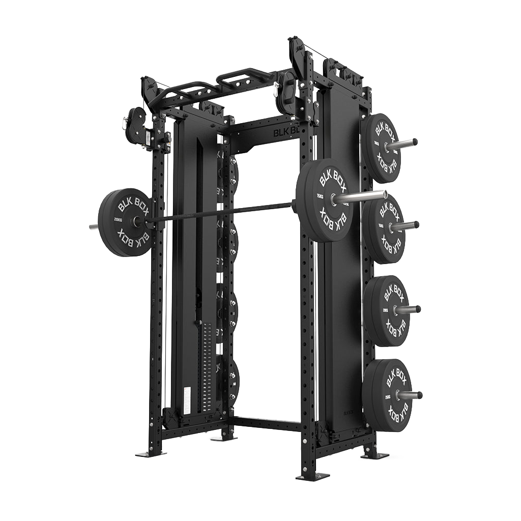 1 Series Compact Rack with Cable Columns - BLK BOX