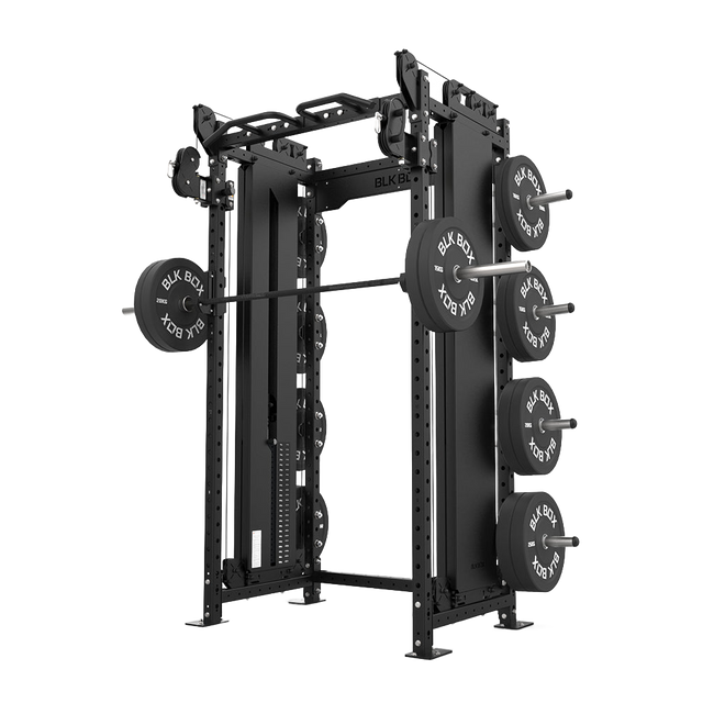 1 Series Compact Rack with Cable Columns - BLK BOX