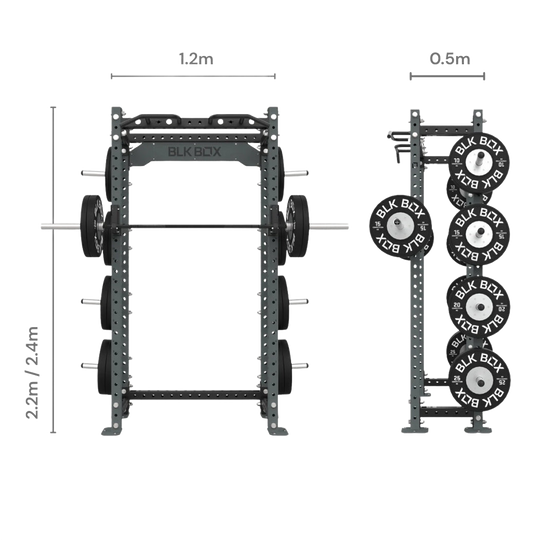 3 Series Half Rack - BLK BOX