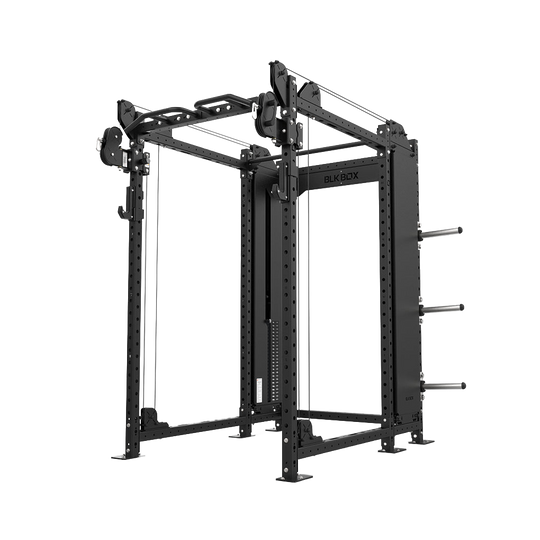 1 Series Full Rack with Cable Column - BLK BOX