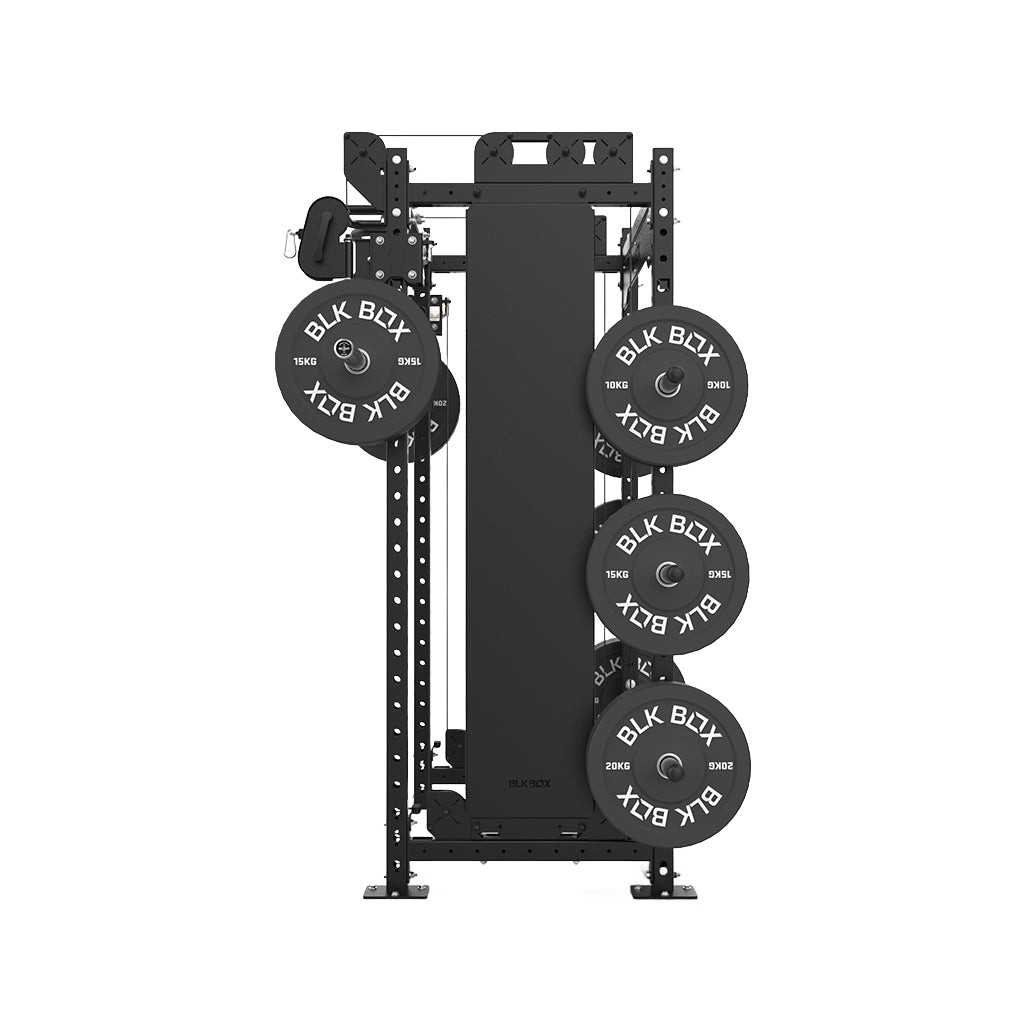 1 Series Compact Rack with Cable Columns - BLK BOX