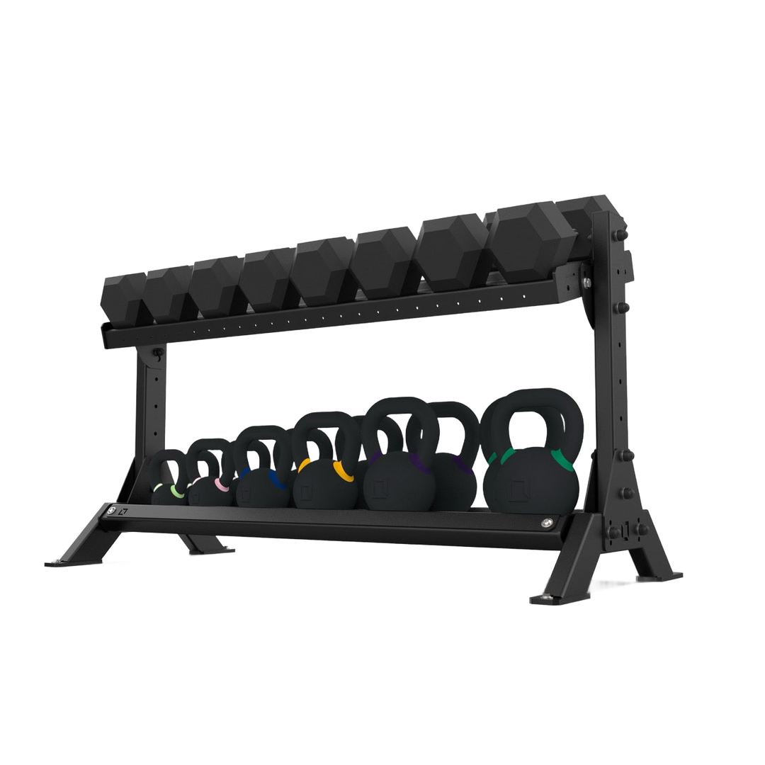 2 Tier Basecamp Storage System - 1.5m - BLK BOX