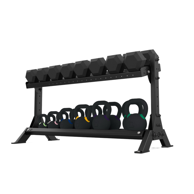 2 Tier Basecamp Storage System - 1.5m - BLK BOX