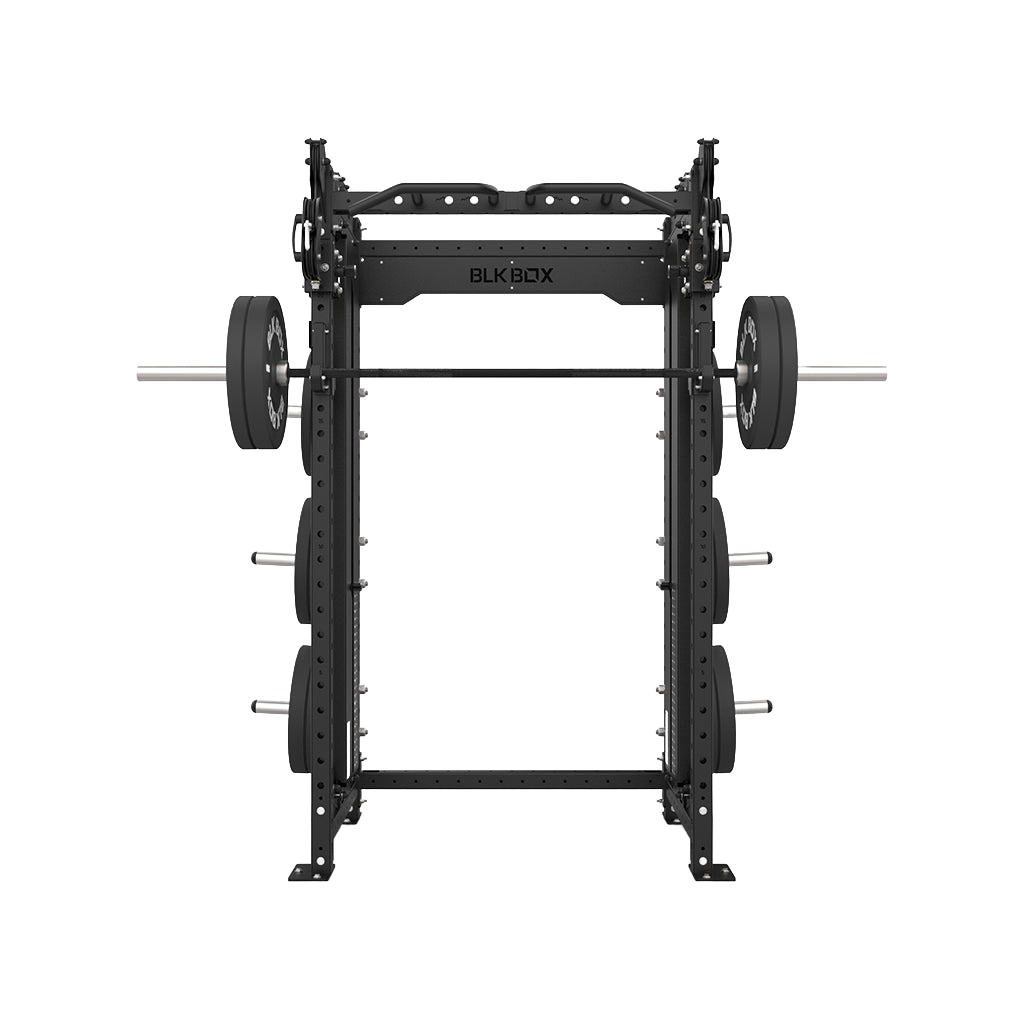 1 Series Compact Rack with Cable Columns - BLK BOX