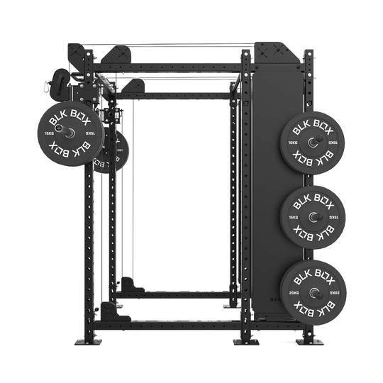 1 Series Full Rack with Cable Column - BLK BOX