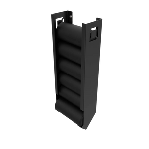 BLK BOX Wall Mounted Foam Roller Storage – side profile