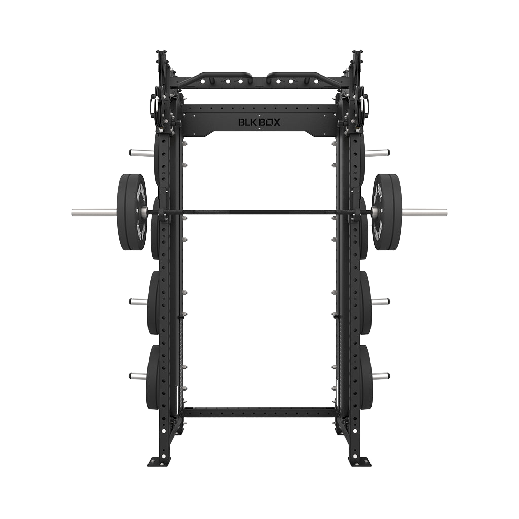 1 Series Compact Rack with Cable Columns - BLK BOX