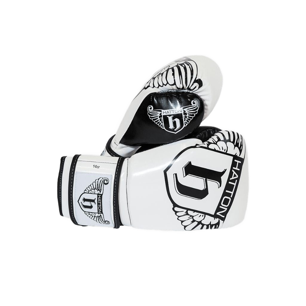 Hatton Boxing PU Flow Fitness Boxing Gloves - BLK BOX