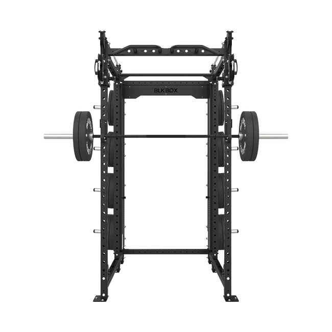 1 Series Full Rack with Cable Column - BLK BOX