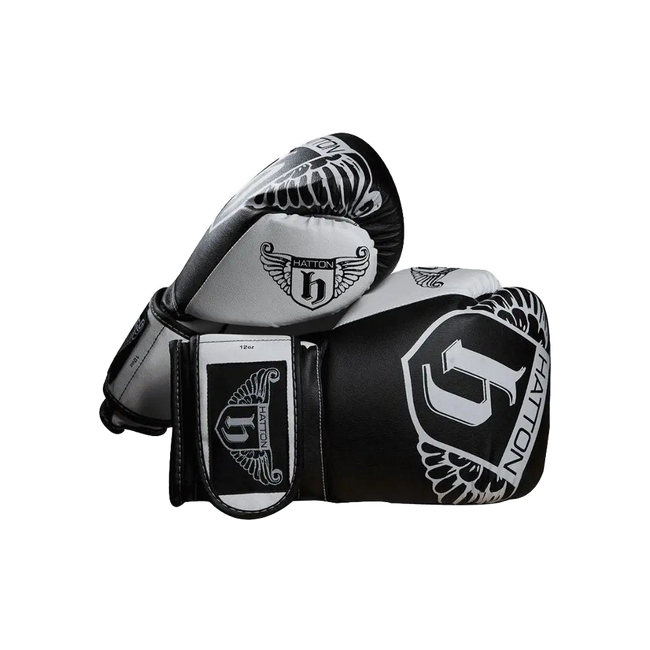 Hatton Boxing PU Boxing Gloves - BLK BOX