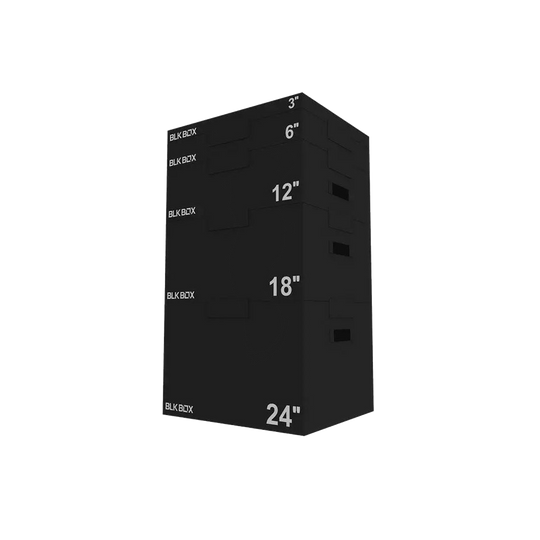 Stackable Soft Plyo Jump Box Set - BLK BOX
