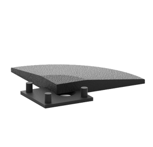 BLK BOX Challenger Gym Tile Corner Ramp with Connectors – corner ramp detail