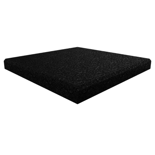 Anti - Slip Gym Tile - 1mx1mx15mm - BLK BOX
