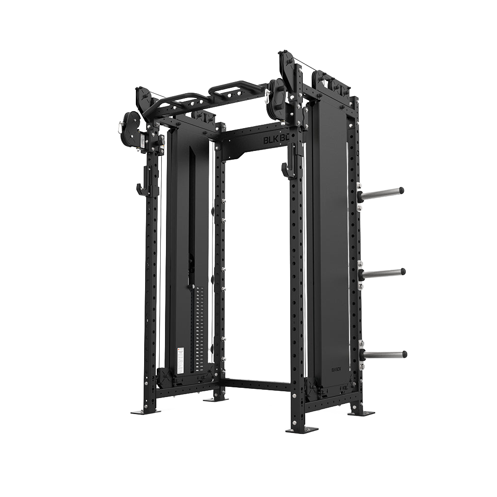 1 Series Compact Rack with Cable Columns - BLK BOX