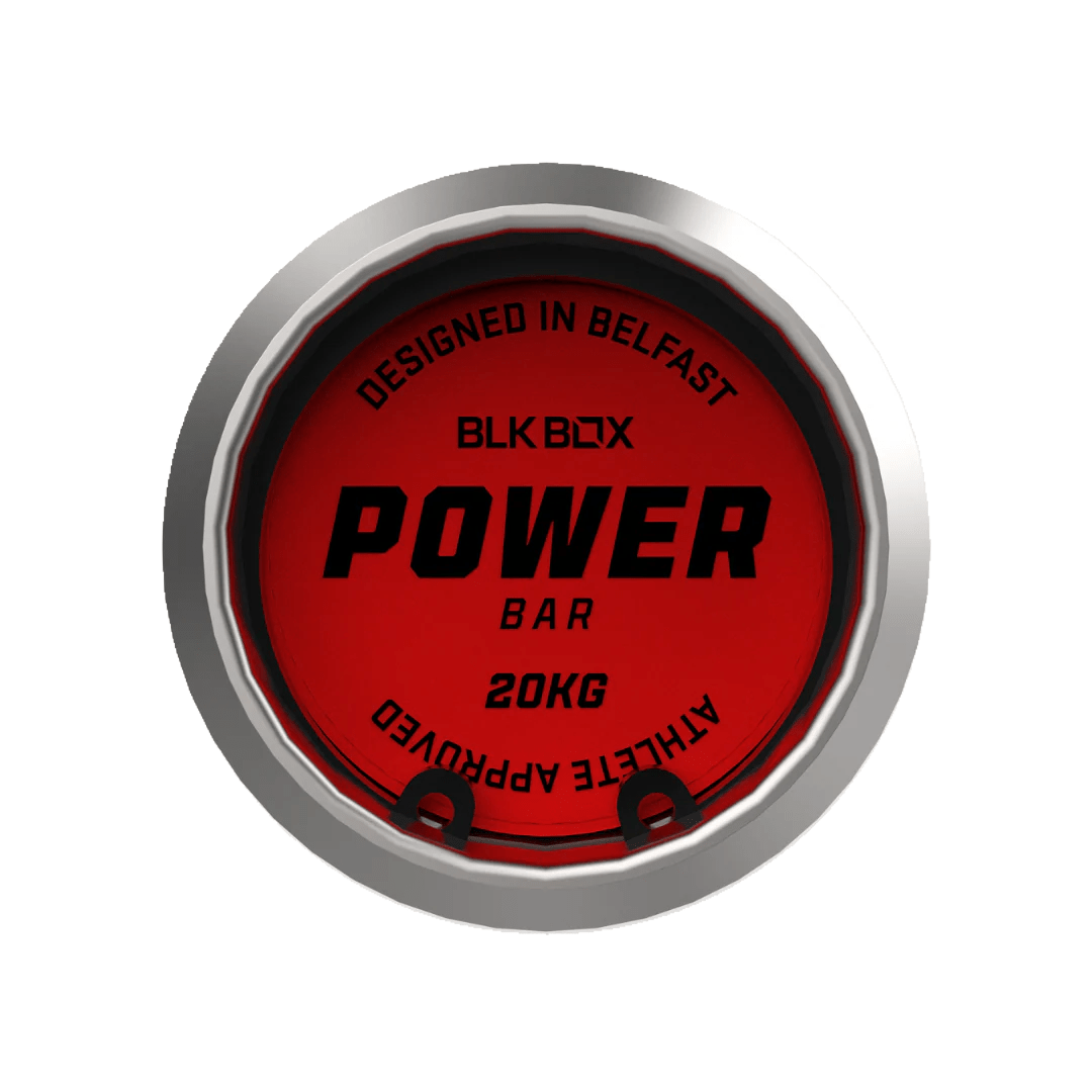 Power Bar - 20kg 7ft Barbell - BLK BOX