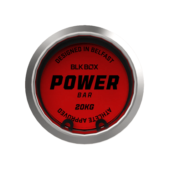 Power Bar - 20kg 7ft Barbell - BLK BOX