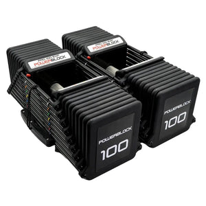 BLK BOX PowerBlock Pro EXP Adjustable Dumbbells – BLK BOX