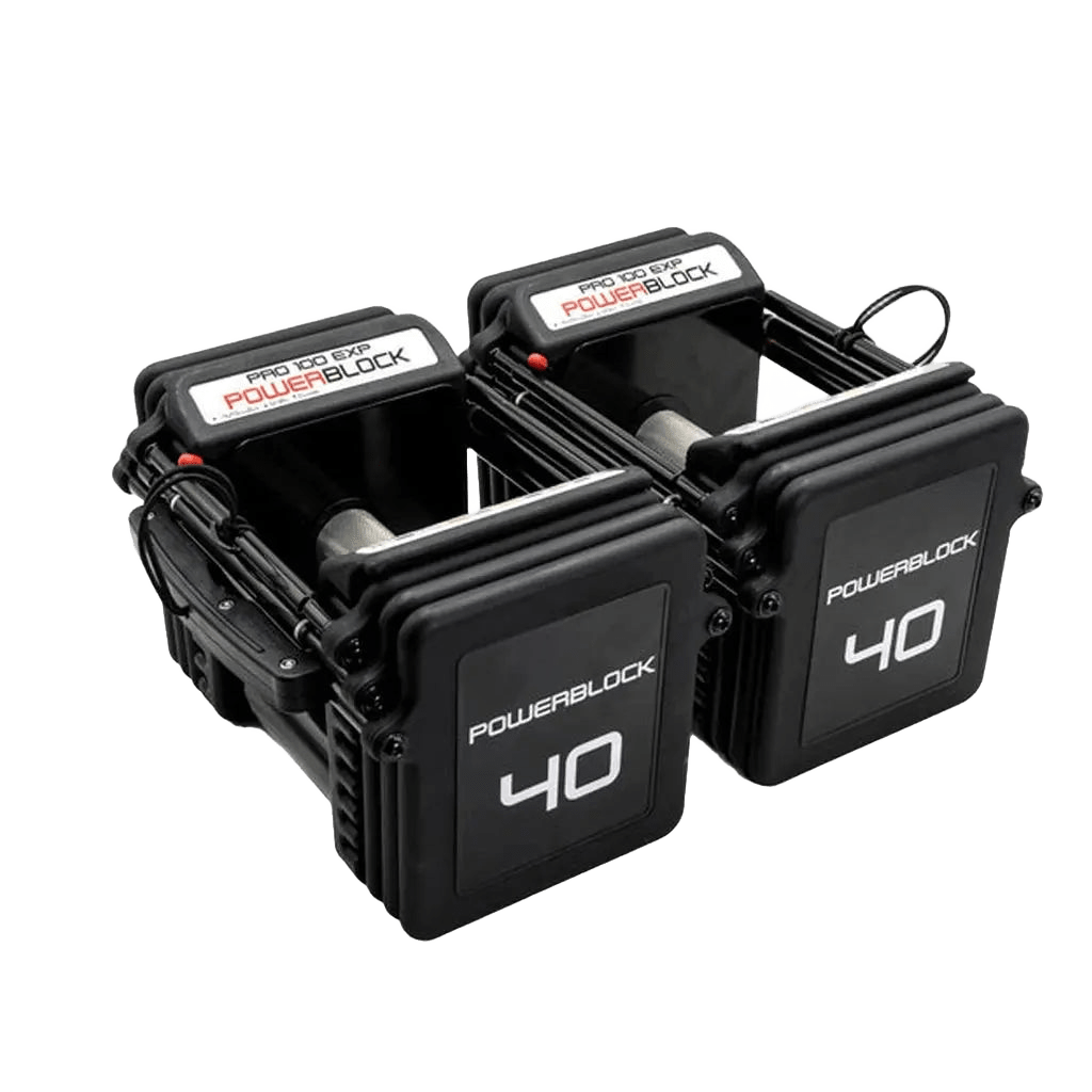 PowerBlock Pro EXP Adjustable Dumbbells (Pair) - BLK BOX