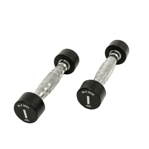 Premium Micro Urethane Dumbbell Set 1 - 10kg | BLK BOX