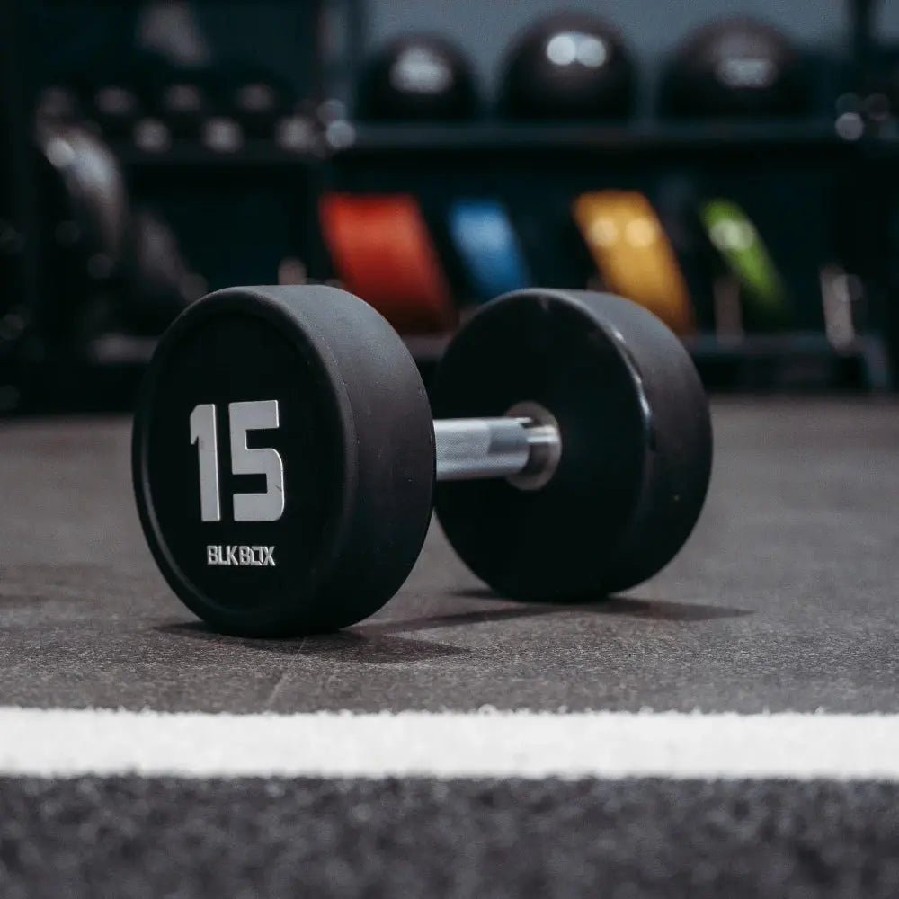 Premium Urethane Dumbbell - BLK BOX