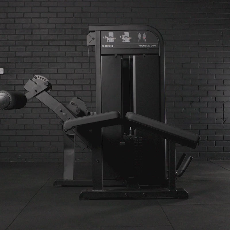 BLK BOX Pin Loaded Prone Leg Curl video