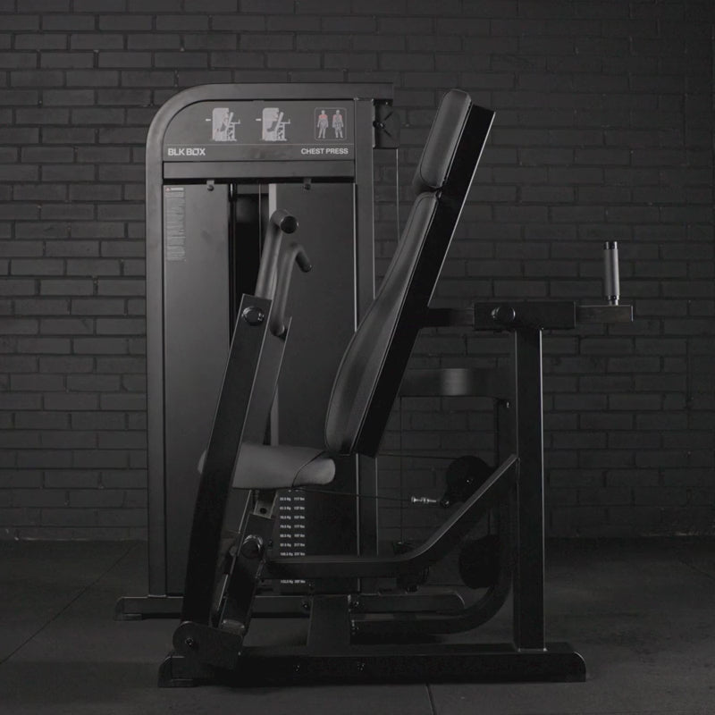 BLK BOX Pin Loaded Chest Press - Video