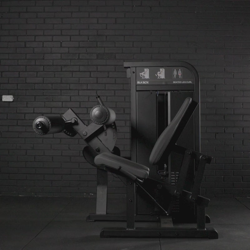 BLK BOX Pin Loaded Seated Leg Curl Video