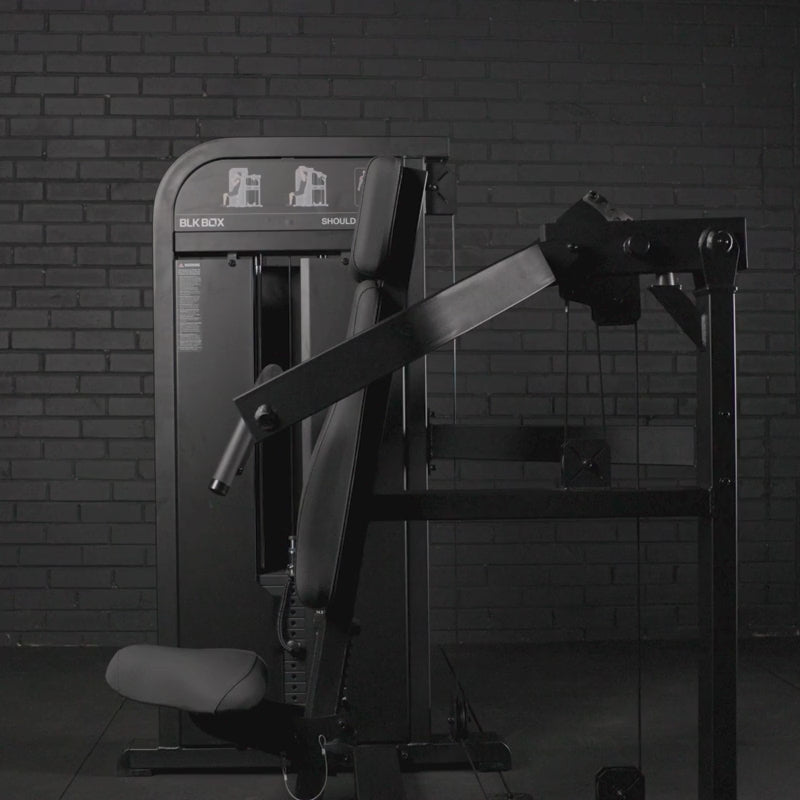 BLK BOX Pin Loaded Shoulder Press Video